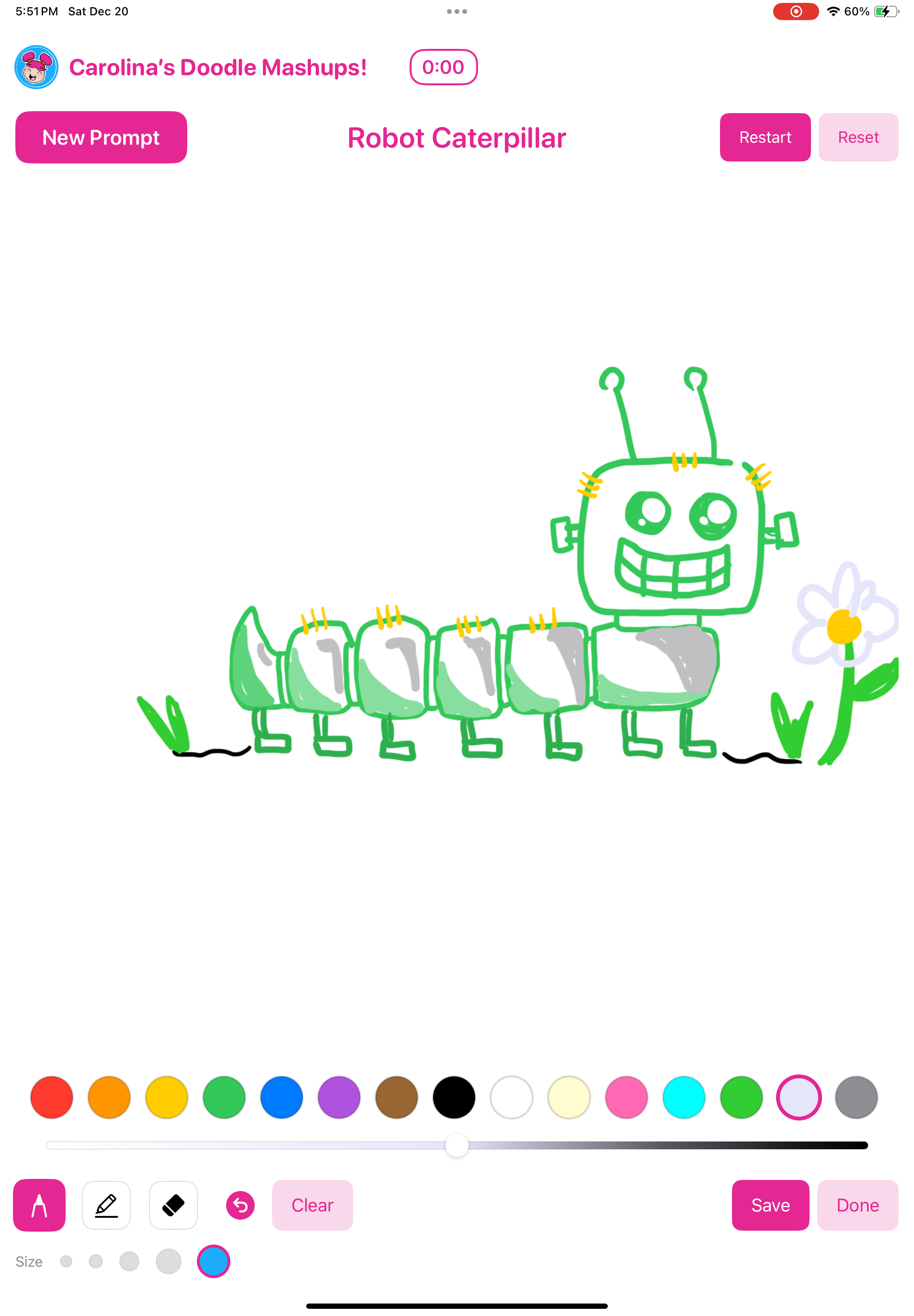 Robot Caterpillar mashup