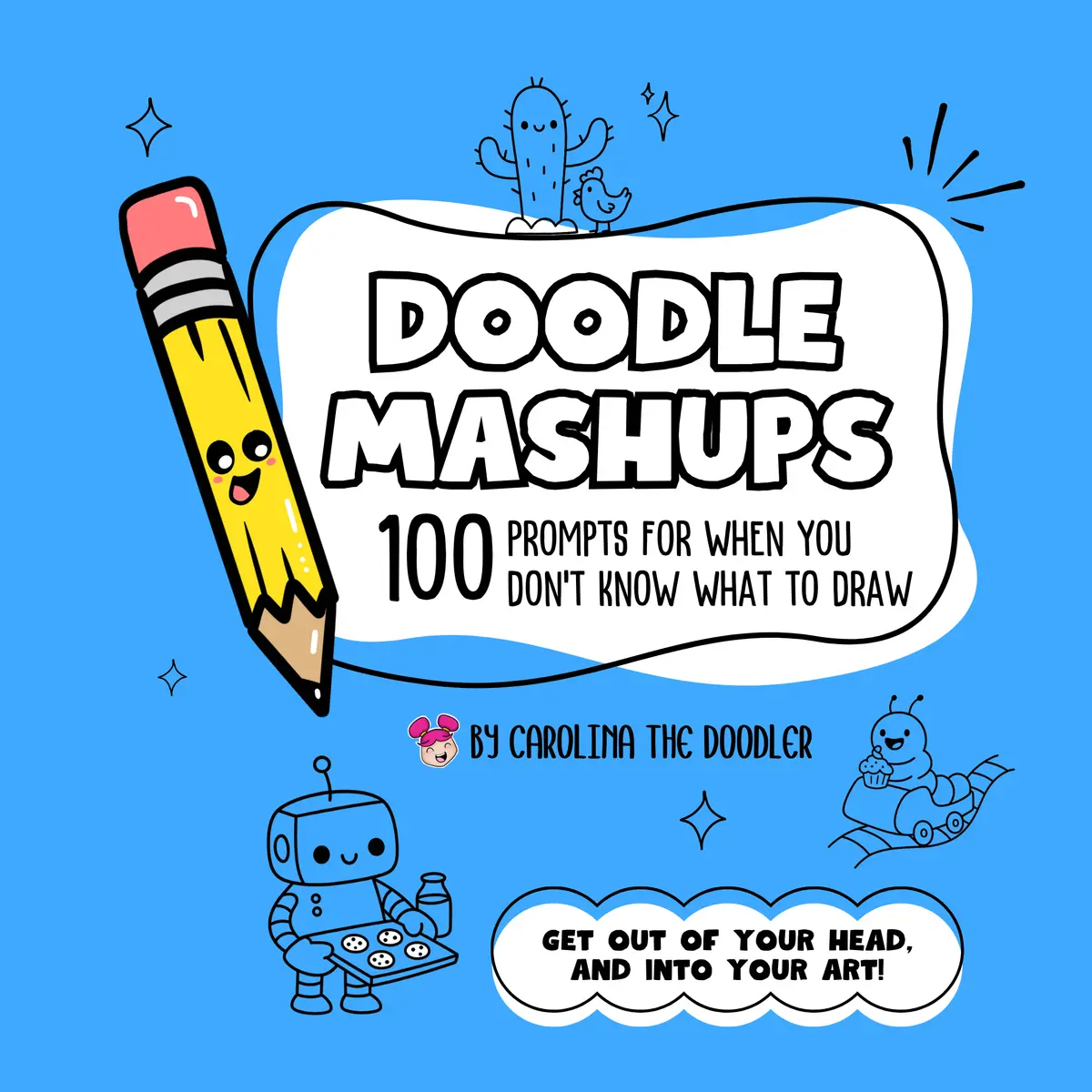 Doodle Mashups - 100 Prompts - Image 1