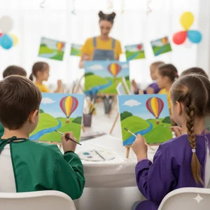 🧑‍🎨 Join My Live Paint Along Party! Screen-Free Fun for Kids